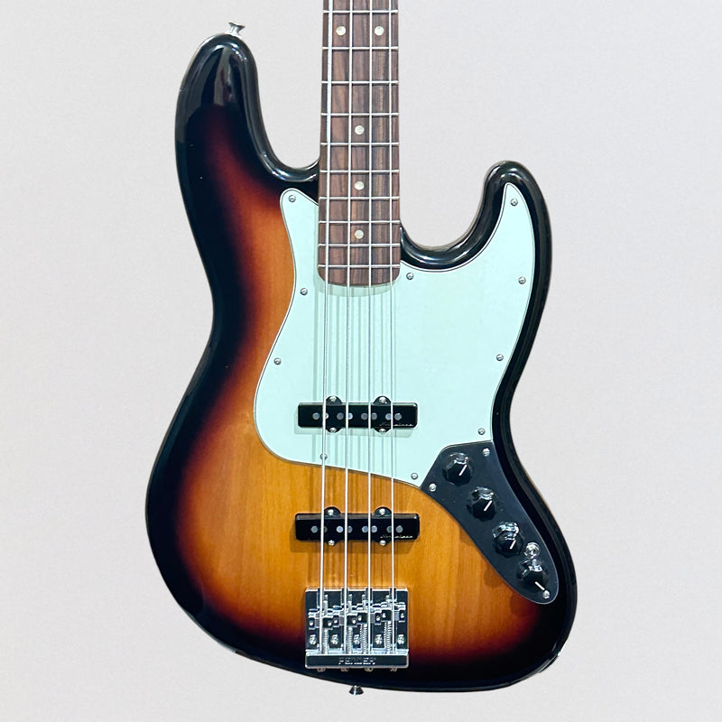 Fender Player Plus Active Jazz 4 String Electric Bass Guitar - Sunburst