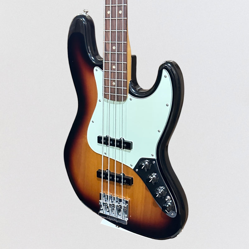 Fender Player Plus Active Jazz 4 String Electric Bass Guitar - Sunburst