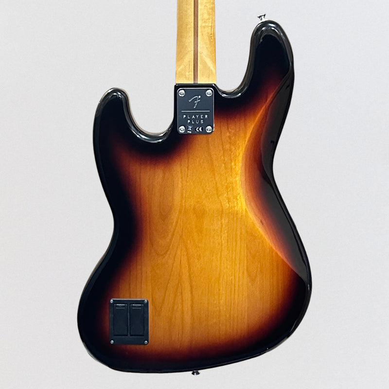 Fender Player Plus Active Jazz 4 String Electric Bass Guitar - Sunburst
