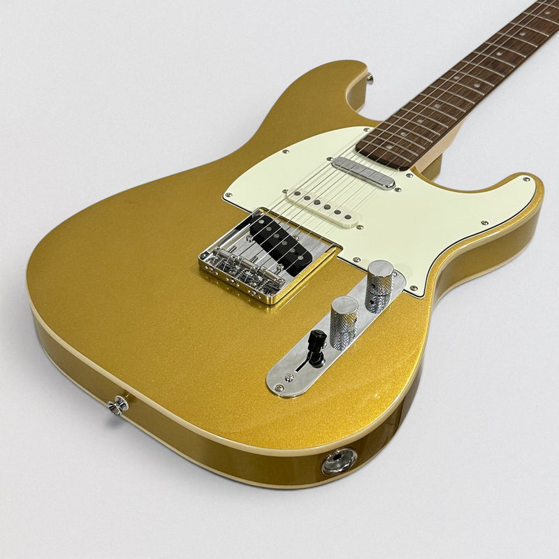 Fender Squier Paranormal Custom Nashville Stratocaster Electric Guitar - Aztec Gold