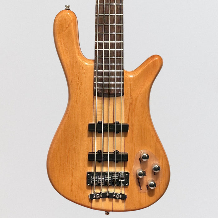 Warwick RockBass Streamer NT 5 String Electric Bass Guitar - Natural