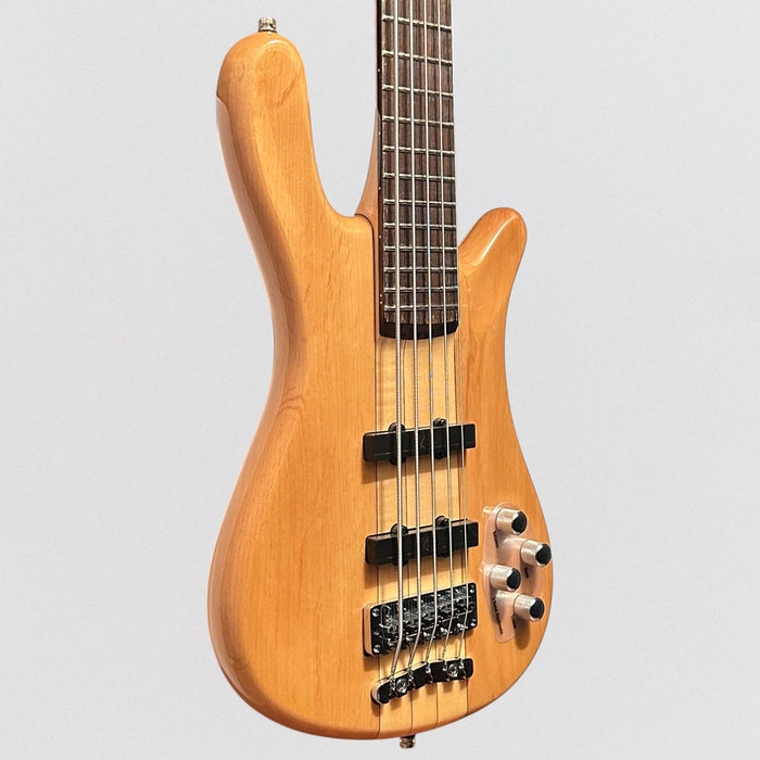 Warwick RockBass Streamer NT 5 String Electric Bass Guitar - Natural