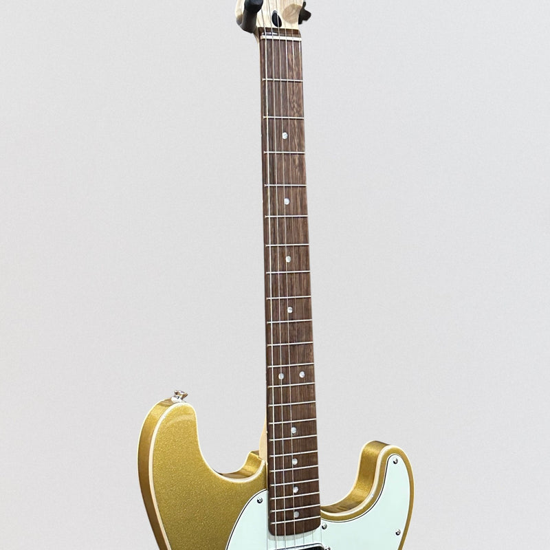 Fender Squier Paranormal Custom Nashville Stratocaster Electric Guitar - Aztec Gold