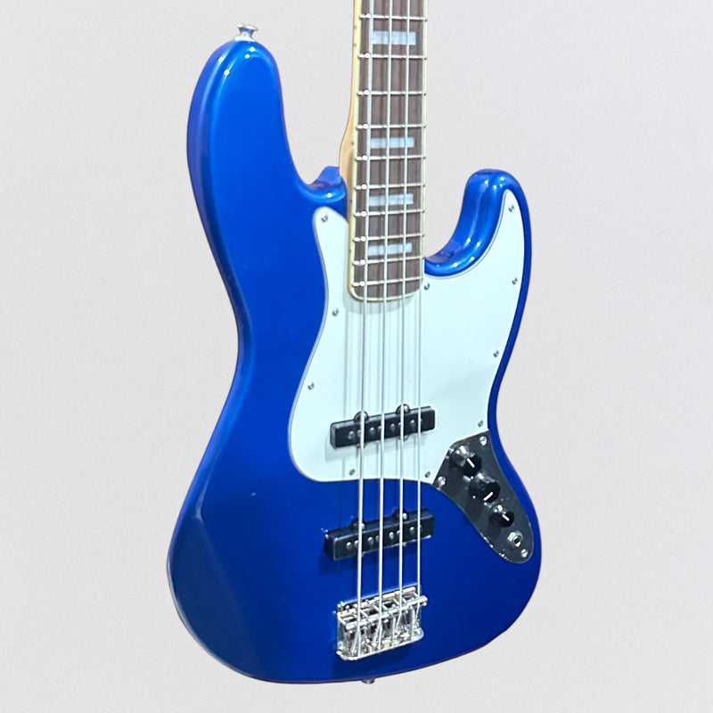 Fender Squier Classic Vibe Late '60s Limited-Edition 4 String Jazz Electric Bass Guitar - Lake Placid Blue