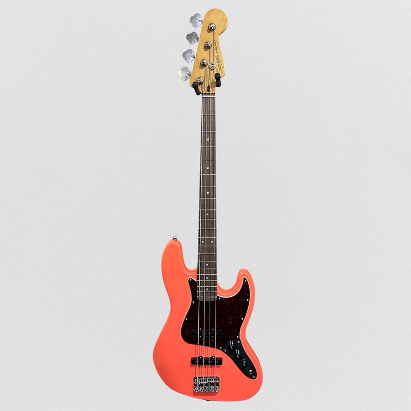 Fender Squier Classic Vibe '60s Jazz 4 String Electric Bass Guitar - Tahitian Coral