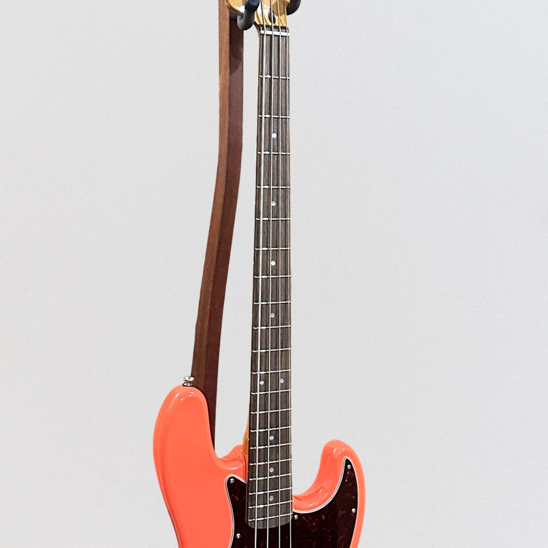 Fender Squier Classic Vibe '60s Jazz 4 String Electric Bass Guitar - Tahitian Coral
