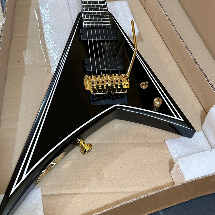 Jackson Pro Series Signature Mark Heylmun Rhoads RR24-7 7 String Electric Guitar - Black