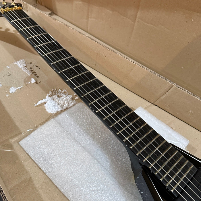 Jackson Pro Series Signature Mark Heylmun Rhoads RR24-7 7 String Electric Guitar - Black
