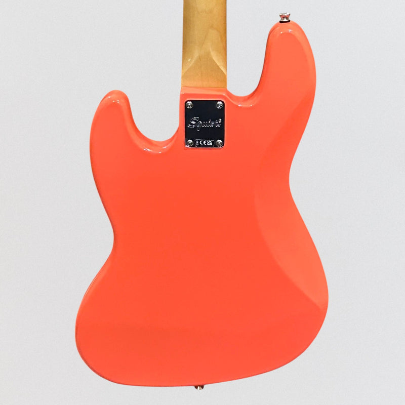 Fender Squier Classic Vibe '60s Jazz 4 String Electric Bass Guitar - Tahitian Coral