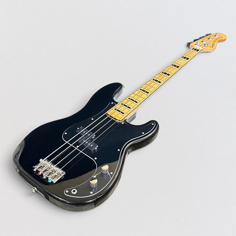 Fender Squier Classic Vibe 70s Precision 4 String Electric Bass Guitar - Black