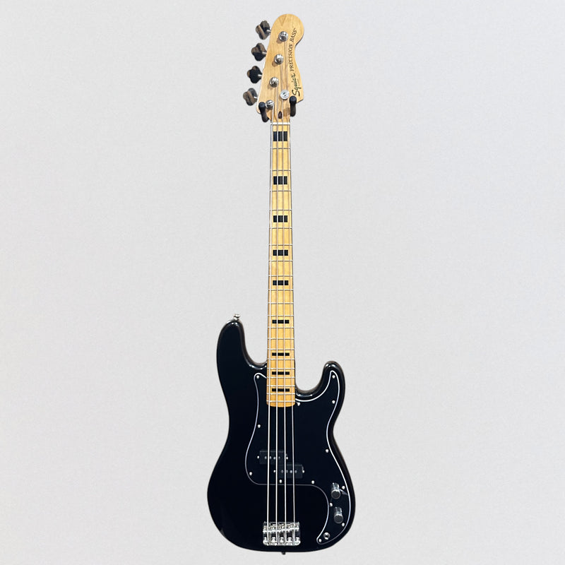 Fender Squier Classic Vibe 70s Precision 4 String Electric Bass Guitar - Black