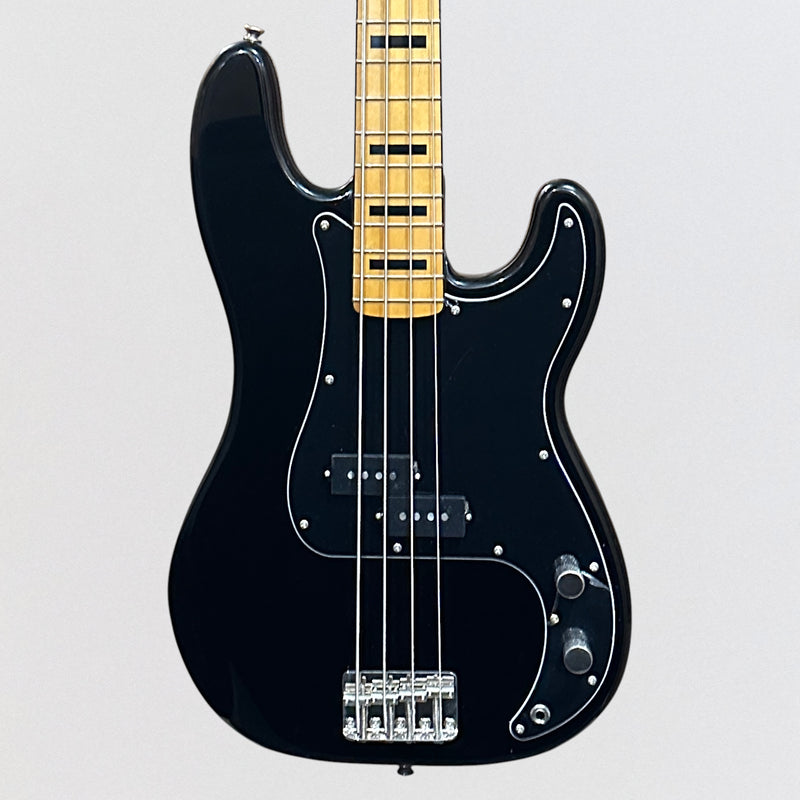 Fender Squier Classic Vibe 70s Precision 4 String Electric Bass Guitar - Black