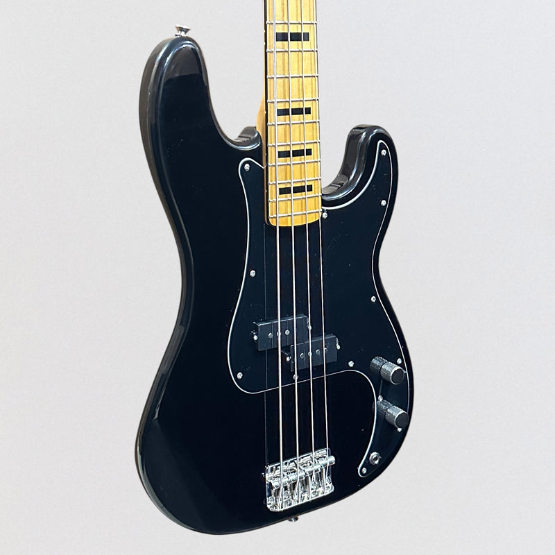 Fender Squier Classic Vibe 70s Precision 4 String Electric Bass Guitar - Black