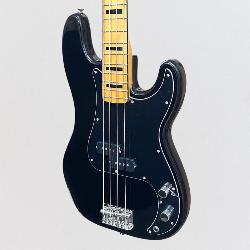 Fender Squier Classic Vibe 70s Precision 4 String Electric Bass Guitar - Black