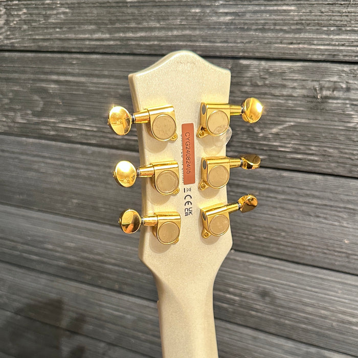 Gretsch Guitars G5237TG Electromatic Jet FT Bigsby Limited-Edition Electric Guitar - Champagne White