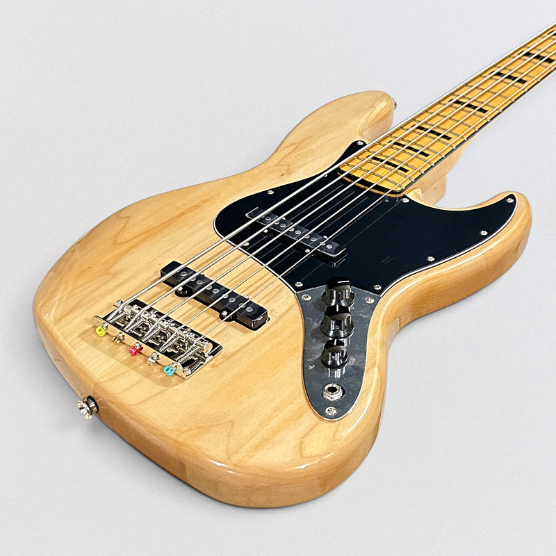 Fender Squier Classic Vibe '70s Jazz 4 String Electric Bass Guitar - Natural