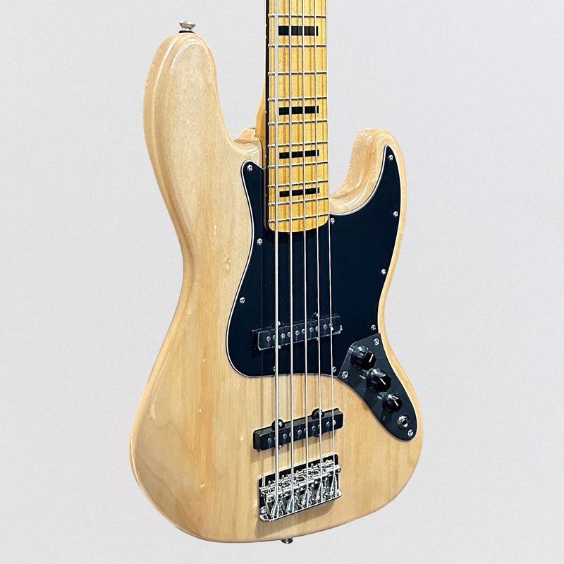 Fender Squier Classic Vibe '70s Jazz 4 String Electric Bass Guitar - Natural