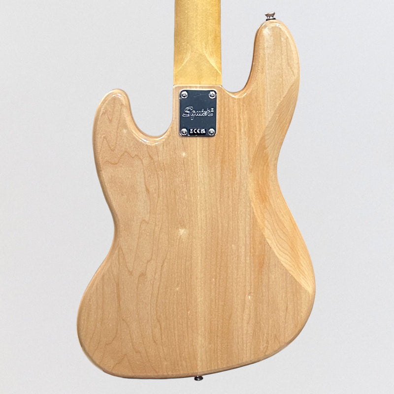 Fender Squier Classic Vibe '70s Jazz 4 String Electric Bass Guitar - Natural