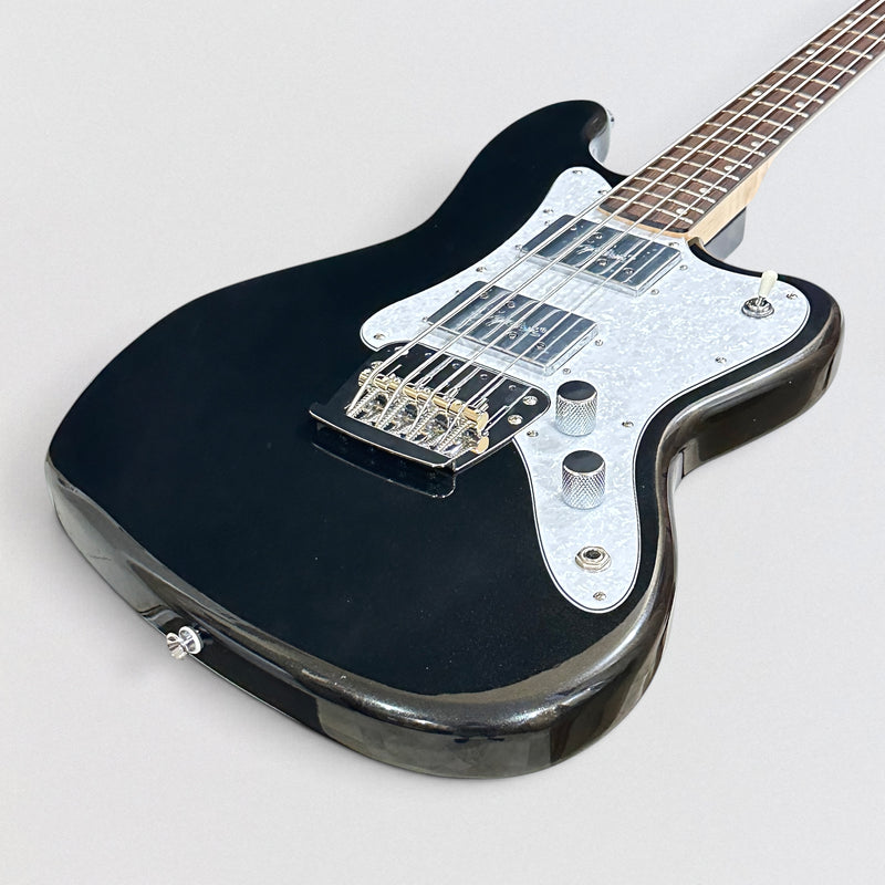 Fender Squier Paranormal Rascal HH 4 String Electric Bass Guitar - Black