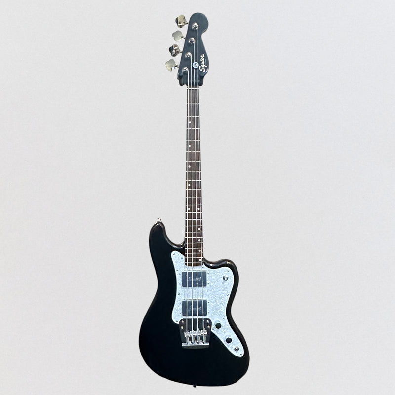 Fender Squier Paranormal Rascal HH 4 String Electric Bass Guitar - Black