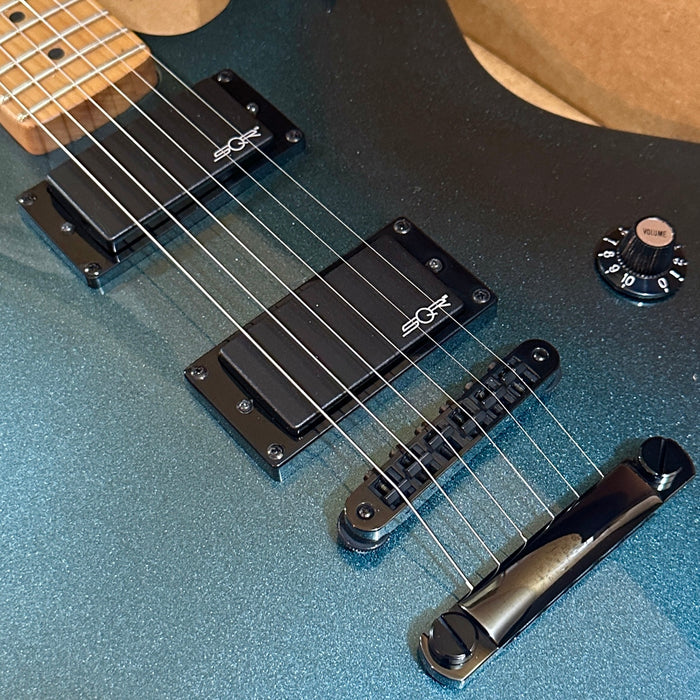 Fender Squier Contemporary Active Starcaster Semi Hollow body Electric Guitar - Gunmetal Metallic