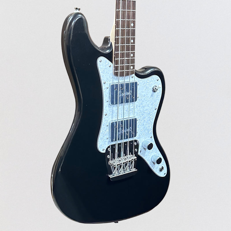 Fender Squier Paranormal Rascal HH 4 String Electric Bass Guitar - Black