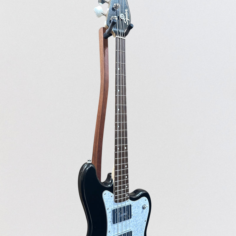 Fender Squier Paranormal Rascal HH 4 String Electric Bass Guitar - Black