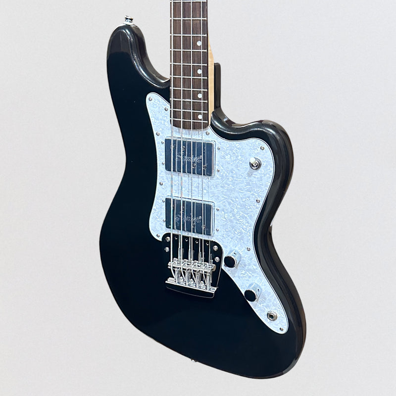 Fender Squier Paranormal Rascal HH 4 String Electric Bass Guitar - Black