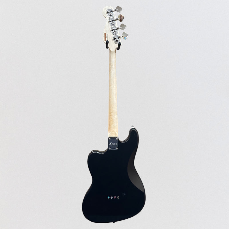 Fender Squier Paranormal Rascal HH 4 String Electric Bass Guitar - Black