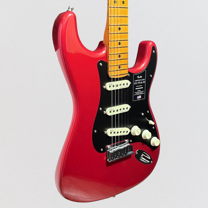 Fender American Ultra II Stratocaster USA Electric Guitar 2024 - Sinister Red