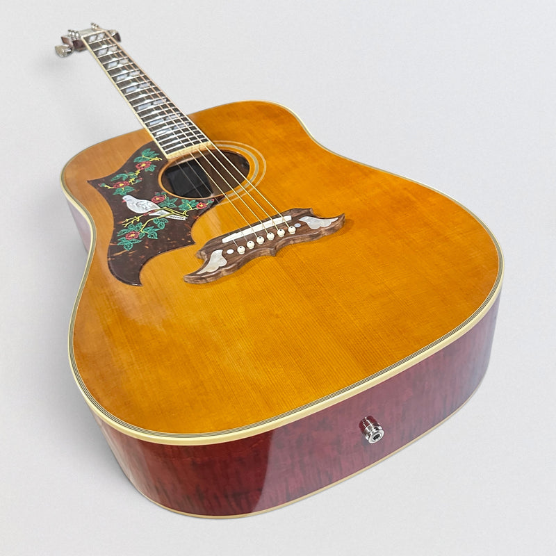 Epiphone Inspired by Gibson Custom 1963 Dove Reissue Left-Handed Acoustic Electric Guitar - Natural