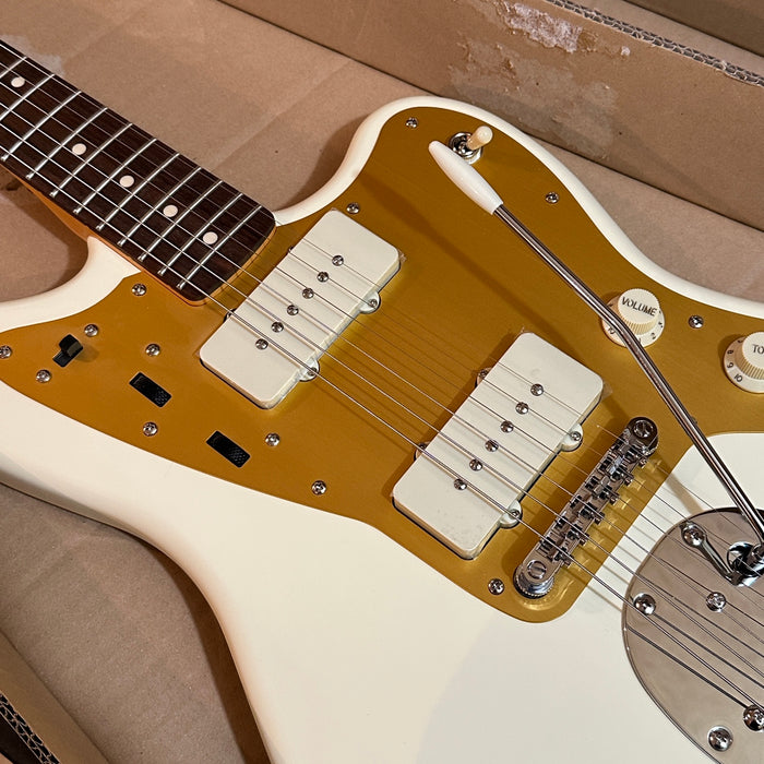 Fender Squier J Mascis Jazzmaster Electric Guitar - Vintage White