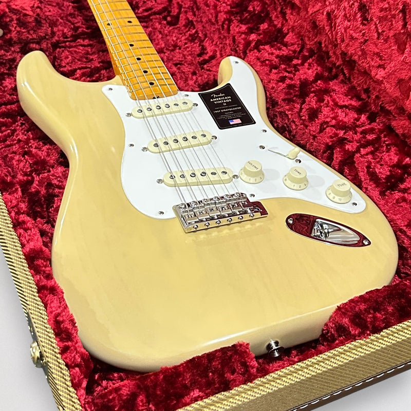 Fender American Vintage II 1957 Stratocaster USA Electric Guitar 2024 - Vintage Blonde