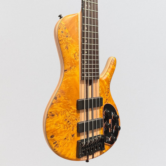 Cort Artisan A5 Plus SC 5-String Electric Bass Guitar - Natural