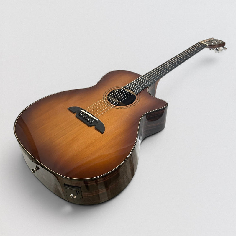 Alvarez AGE95CESHB Grand Auditorium Red Cedar/Macassar Ebony Acoustic-Electric Guitar - Shadowburst