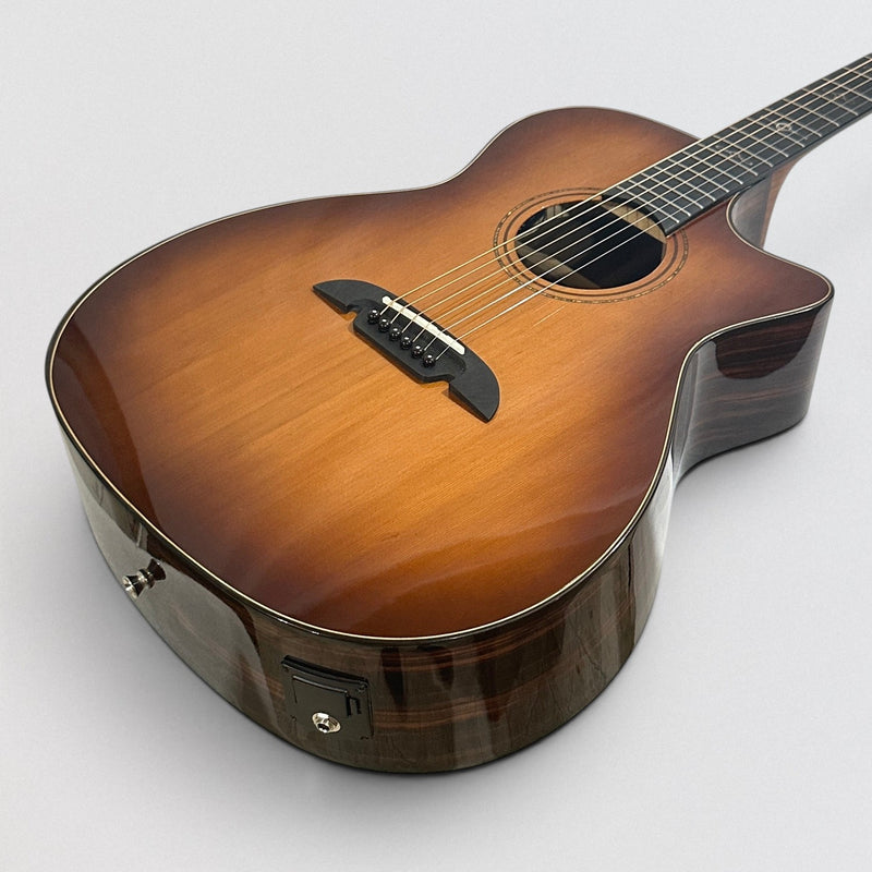 Alvarez AGE95CESHB Grand Auditorium Red Cedar/Macassar Ebony Acoustic-Electric Guitar - Shadowburst