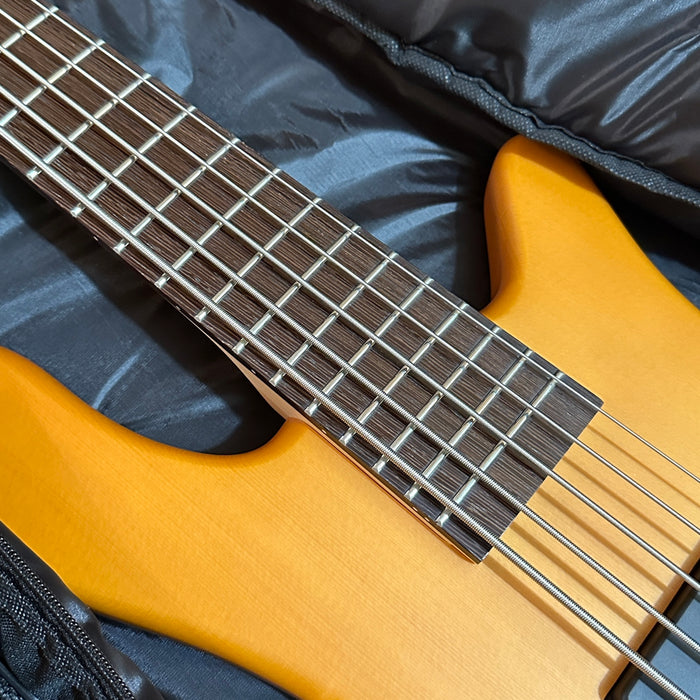 Warwick Rockbass Streamer Standard 5-String Electric Bass Guitar - Honey Violin