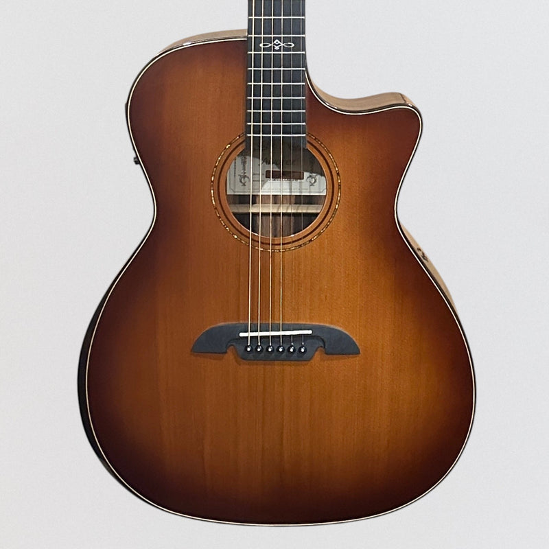 Alvarez AGE95CESHB Grand Auditorium Red Cedar/Macassar Ebony Acoustic-Electric Guitar - Shadowburst