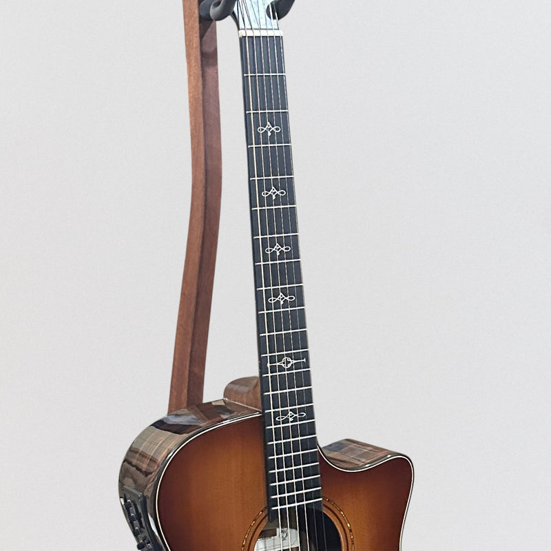 Alvarez AGE95CESHB Grand Auditorium Red Cedar/Macassar Ebony Acoustic-Electric Guitar - Shadowburst