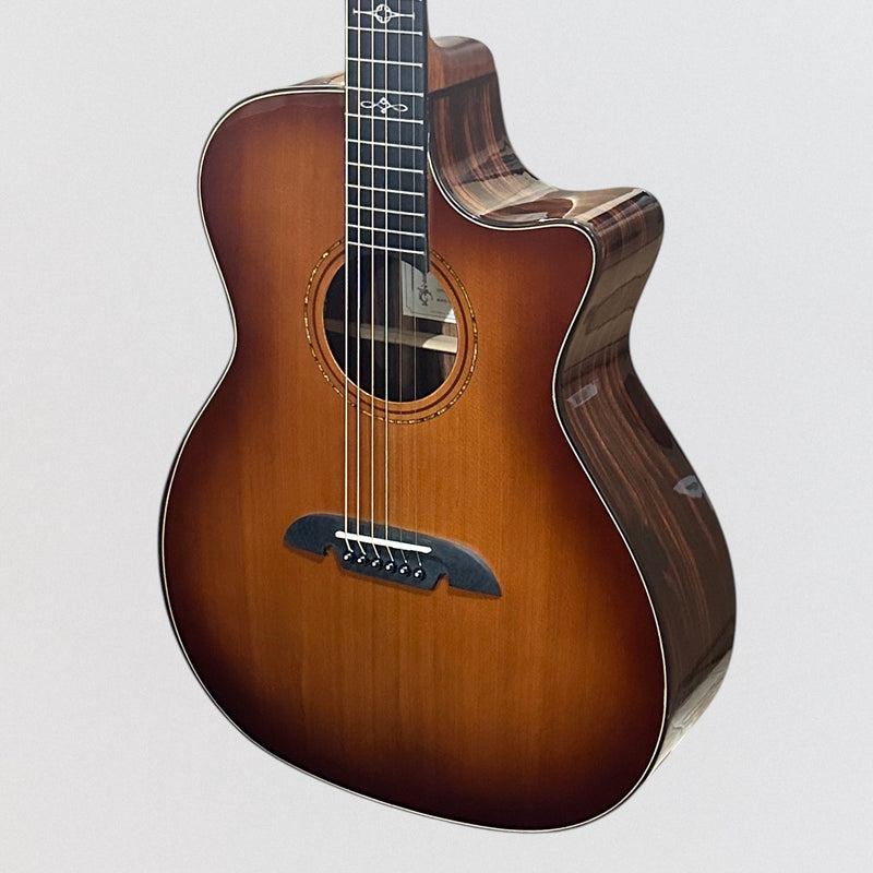 Alvarez AGE95CESHB Grand Auditorium Red Cedar/Macassar Ebony Acoustic-Electric Guitar - Shadowburst