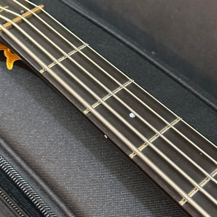 Spector NS Ethos 5 String Electric Bass Guitar w/ Bag - Gun Metal Grey