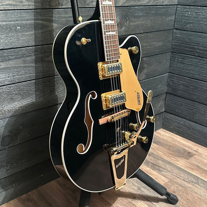 Gretsch G5427TG Electromatic Hollowbody w/ Bigsby Electric Guitar -Black