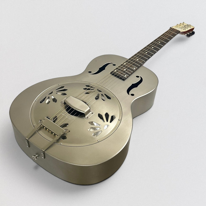 Gretsch G9201 Honey Dipper Round-Neck Resonator Guitar - Weathered "Pump House Roof"
