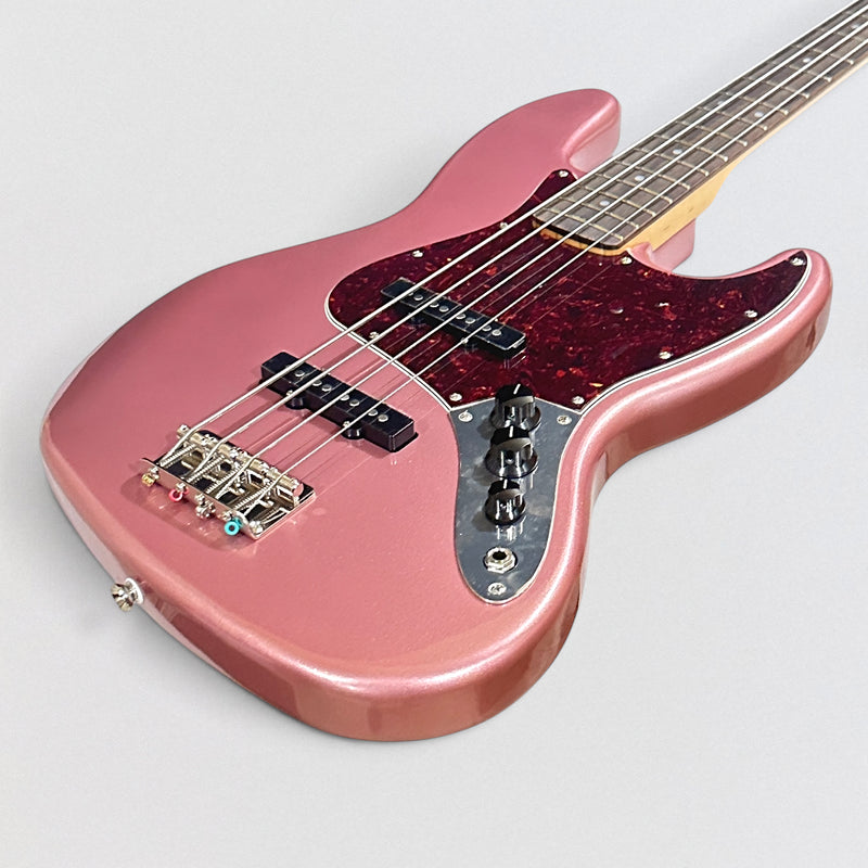 Fender Squier Limited Edition Classic Vibe 60s Jazz 4 String Electric Bass Guitar - Burgundy Mist