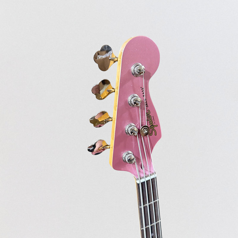 Fender Squier Limited Edition Classic Vibe 60s Jazz 4 String Electric Bass Guitar - Burgundy Mist