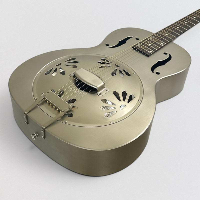 Gretsch G9201 Honey Dipper Round-Neck Resonator Guitar - Weathered "Pump House Roof"