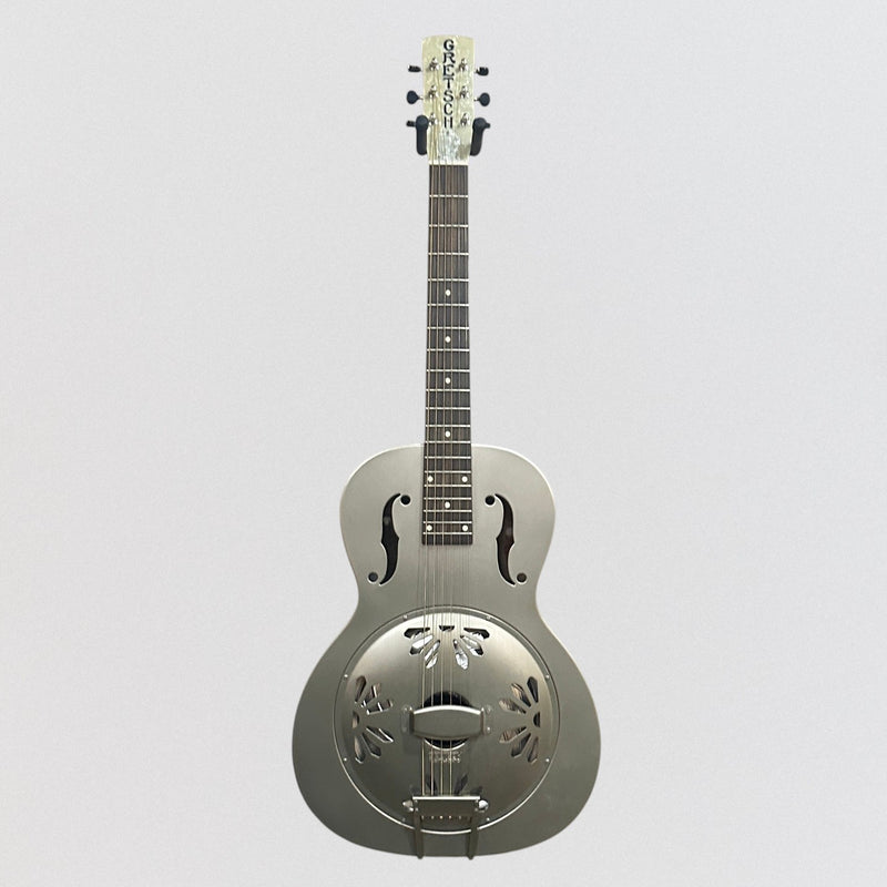 Gretsch G9201 Honey Dipper Round-Neck Resonator Guitar - Weathered "Pump House Roof"