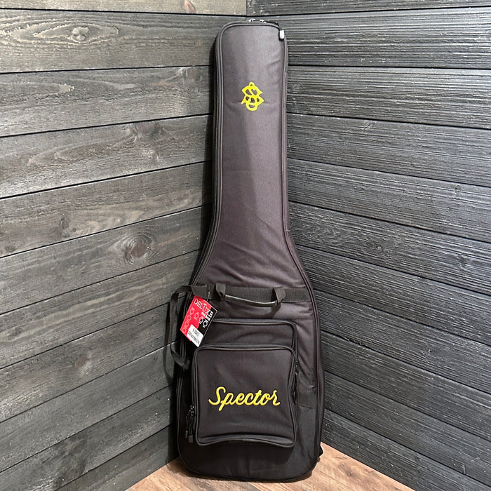 Spector NS Ethos 4 Four-String Electric Bass Guitar w/ Bag - Solid Black