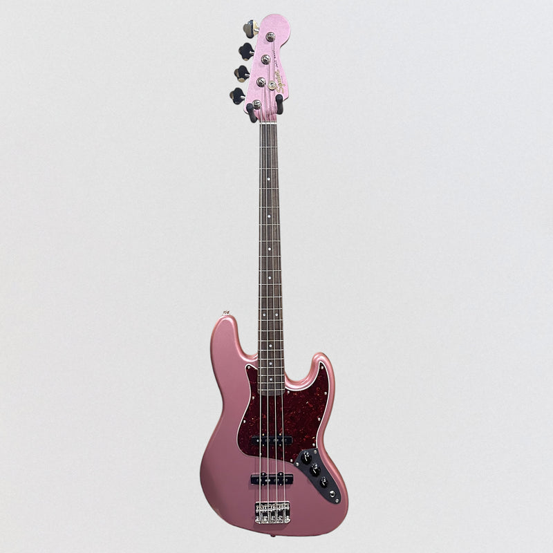 Fender Squier Limited Edition Classic Vibe 60s Jazz 4 String Electric Bass Guitar - Burgundy Mist