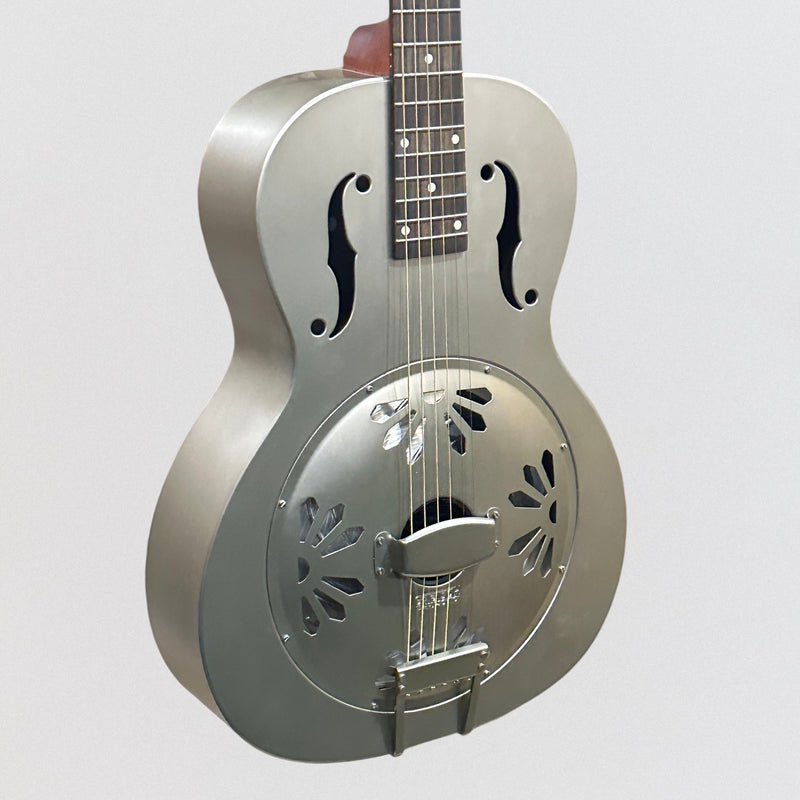 Gretsch G9201 Honey Dipper Round-Neck Resonator Guitar - Weathered "Pump House Roof"